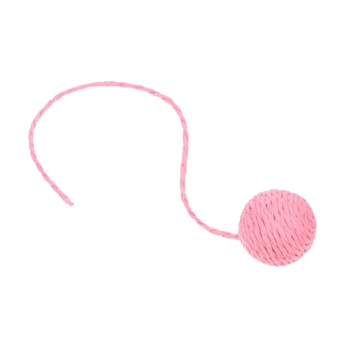 MUELODSIC Katzenkratzsäulen Zubehör Papierseilball mit Glocke Langlebiges Interaktives Katzenspielzeug zum Kratzen und Einfache Anbringung Ersatz für Katzen Kletterwand Geeignet für Indoor MUELODSIC Katzenkratzsäulen Zubehör Papierseilball mit Glocke Langlebiges Interaktives Katzenspielzeug zum Kratzen und Einfache Anbringung Ersatz für Katzen Kletterwand Geeignet für Indoor von MUELODSIC