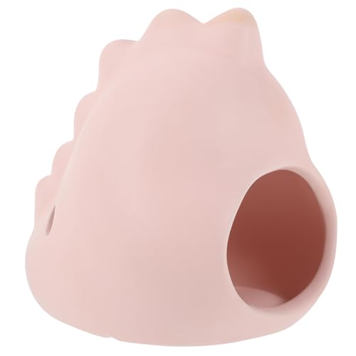 MUELODSIC Keramik Hamsterhaus Dinosaurier Form Kühlendes Hamsternest Kleintier Schlafhaus Ganzjährig Geeignet Niedrigtemperatur Haustier Rückzugsort für Zwerghamster und Kleine Nager MUELODSIC Keramik Hamsterhaus Dinosaurier Form Kühlendes Hamsternest Kleintier Schlafhaus Ganzjährig Geeignet Niedrigtemperatur Haustier Rückzugsort für Zwerghamster und Kleine Nager von MUELODSIC