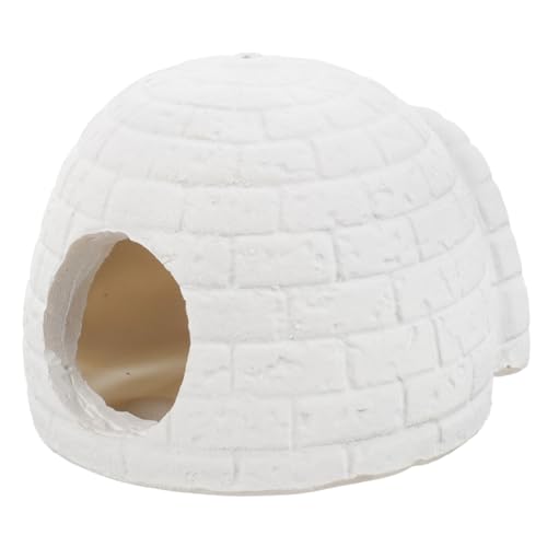 MUELODSIC Keramik Haustierhaus Kleintierversteck Kühlendes Hamsterhaus Kleines Nest für Zwerghamster Mäuse Gerbils mit Langlebigem Praktischem Design und Sommerlichem Kühlungseffekt MUELODSIC Keramik Haustierhaus Kleintierversteck Kühlendes Hamsterhaus Kleines Nest für Zwerghamster Mäuse Gerbils mit Langlebigem Praktischem Design und Sommerlichem Kühlungseffekt von MUELODSIC