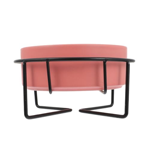 MUELODSIC Keramik Napf mit Stabilem Eisenständer Erhöhte Futterschale für Katzen und Hunde Schont Wirbelsäule durch Ergonomisches Design Leicht zu Reinigen Langlebiger Trink für Haustiere MUELODSIC Keramik Napf mit Stabilem Eisenständer Erhöhte Futterschale für Katzen und Hunde Schont Wirbelsäule durch Ergonomisches Design Leicht zu Reinigen Langlebiger Trink für Haustiere von MUELODSIC