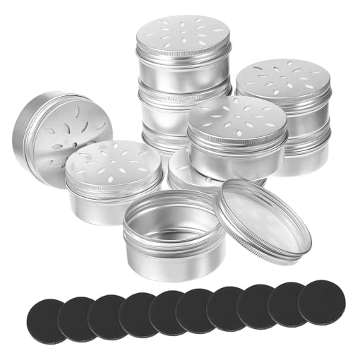 MUELODSIC Kleine Aluminium Duftboxen für Hundetraining mit Magnetischen Klebepunkten Langlebig Kompakt Vielseitig Einsetzbar für Nasenarbeit und Agility Training Drinnen und Draußen von MUELODSIC