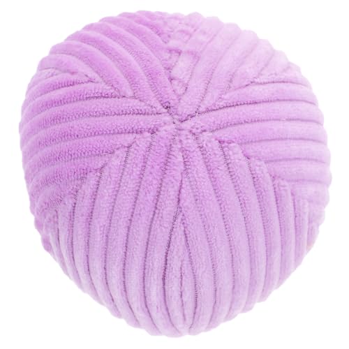 MUELODSIC Kleiner Quietschender Plüsch kauspielzeugball für Hunde Beißfest Zahnreinigend Spielerisch Intelligent Fördernd Robust für Welpen und Kleine Haustiere Drinnen und Draußen Geeignet von MUELODSIC