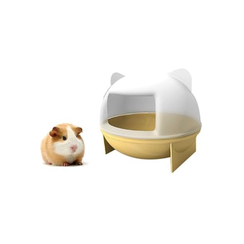 MUELODSIC Kleintier Badezimmer mit Katzenohr Design Umweltfreundlich und Langlebig Leicht zu Reinigen Geeignet als Hamster Sauna und Badehaus Komfortable Kleine Haustier Zufällige Farbe MUELODSIC Kleintier Badezimmer mit Katzenohr Design Umweltfreundlich und Langlebig Leicht zu Reinigen Geeignet als Hamster Sauna und Badehaus Komfortable Kleine Haustier Zufällige Farbe von MUELODSIC