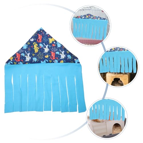 MUELODSIC Kleintier eckversteck mit Quasten Kleine Haustier hängematte und Kuschelhöhle für Hamster Meerschweinchen Kaninchen und Frettchen Waschbarer Platzsparender Rückzugsort MUELODSIC Kleintier eckversteck mit Quasten Kleine Haustier hängematte und Kuschelhöhle für Hamster Meerschweinchen Kaninchen und Frettchen Waschbarer Platzsparender Rückzugsort von MUELODSIC