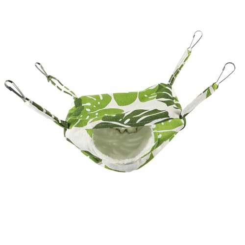 MUELODSIC Kleintier hängematte Haustier Schlafnest Hängendes Squirrel Hammock für Hamster Ratten mit Weichem Warmem Schlafsack Einfach Befestigbar Komfortables Nest für Kleine Haustiere MUELODSIC Kleintier hängematte Haustier Schlafnest Hängendes Squirrel Hammock für Hamster Ratten mit Weichem Warmem Schlafsack Einfach Befestigbar Komfortables Nest für Kleine Haustiere von MUELODSIC