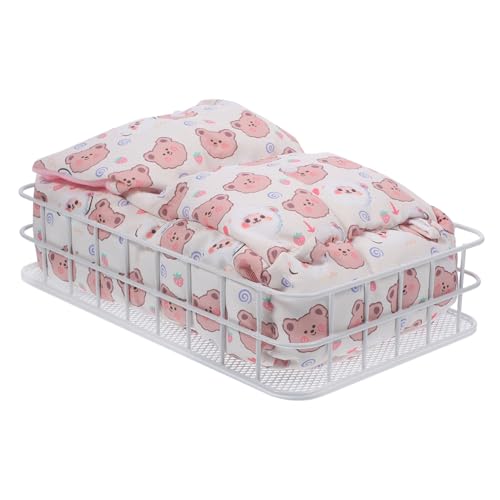 MUELODSIC Kleintier hängematte Winter Warm Hamsterbett mit Korb Komfortables Nagetier schlafnest für Kaninchen Ratten und Eichhörnchen Sichere Metallkonstruktion Platzsparend und Einfach zu MUELODSIC Kleintier hängematte Winter Warm Hamsterbett mit Korb Komfortables Nagetier schlafnest für Kaninchen Ratten und Eichhörnchen Sichere Metallkonstruktion Platzsparend und Einfach zu von MUELODSIC