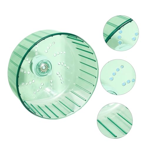 MUELODSIC Kompaktes Hamsterrad Geräuscharmes Laufrad für Kleine Nager Zwerghamster Chinchilla mit Stabilem Stand als Haustierspielzeug und Trainingsrad zur Stressreduktion MUELODSIC Kompaktes Hamsterrad Geräuscharmes Laufrad für Kleine Nager Zwerghamster Chinchilla mit Stabilem Stand als Haustierspielzeug und Trainingsrad zur Stressreduktion von MUELODSIC