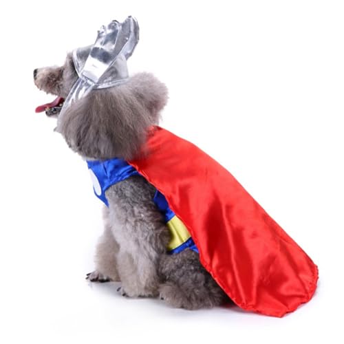 MUELODSIC Lustiges Hundekostüm Mittelgroß Atmungsaktiv Material Bequeme Passform für Halloween Fotoshootings und Haustierpartys von MUELODSIC