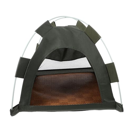 MUELODSIC Outdoor Katzenzelt für Kätzchen Faltbar Leichtes Atmungsaktives Haustierzelt Grün S Vielseitiges Katzenhaus für Drinnen und Draußen Kompakt und Langlebig MUELODSIC Outdoor Katzenzelt für Kätzchen Faltbar Leichtes Atmungsaktives Haustierzelt Grün S Vielseitiges Katzenhaus für Drinnen und Draußen Kompakt und Langlebig von MUELODSIC
