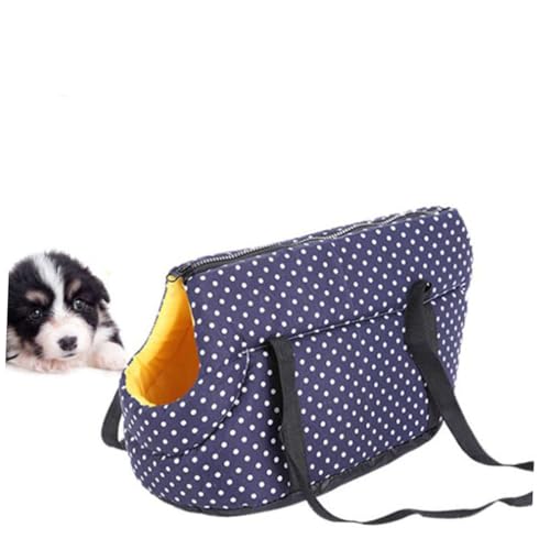 MUELODSIC Pet Outdoor Rucksack für Hunde und Katzen Tragbare Atmungsaktive Robust Verschleißfeste Transporttasche mit Bequemem Verstellbarem Schultergurt für Einfachen Transport Unterwegs von MUELODSIC