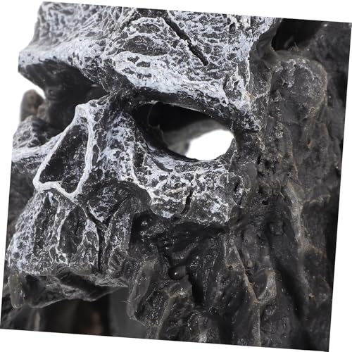 MUELODSIC Realistische Resin Aquarium Höhle Deko mit Einfarbiger Lampe Fischversteck und Dekorativem Versteck für Garnelen und Cichliden Pflegeleicht und Naturnah für Fischbecken und MUELODSIC Realistische Resin Aquarium Höhle Deko mit Einfarbiger Lampe Fischversteck und Dekorativem Versteck für Garnelen und Cichliden Pflegeleicht und Naturnah für Fischbecken und von MUELODSIC