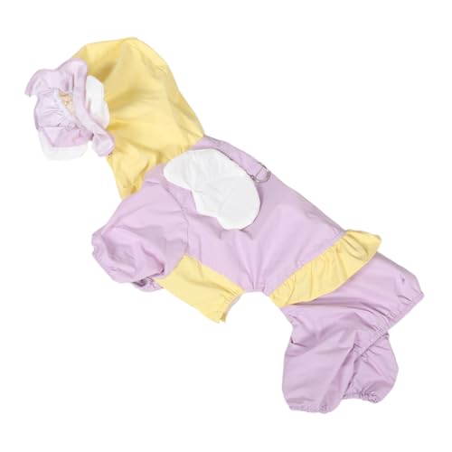 MUELODSIC Regenmantel Für Haustiere wasserdichte Hundejacke Hundeponcho Für Kleine Hunde Regenmantel Für Kleine Hunde wasserdichte Hunderegenmäntel Für von MUELODSIC
