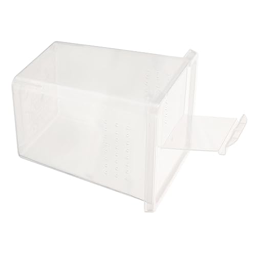 MUELODSIC Reptilien Fütterungsbox aus Robustem Transparentem mit Belüftungslöchern Wetterbeständig und Hitzebeständig als Terrarium und Transportbehälter für Bartagamen und Geckos MUELODSIC Reptilien Fütterungsbox aus Robustem Transparentem mit Belüftungslöchern Wetterbeständig und Hitzebeständig als Terrarium und Transportbehälter für Bartagamen und Geckos von MUELODSIC