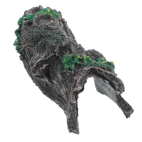 MUELODSIC Reptilien Versteck aus Resin Multifunktionale Terrarium Deko mit Baumhöhle Natürlicher Rückzugsort für Geckos Skinke Schildkröten als Ruheplattform und Versteck MUELODSIC Reptilien Versteck aus Resin Multifunktionale Terrarium Deko mit Baumhöhle Natürlicher Rückzugsort für Geckos Skinke Schildkröten als Ruheplattform und Versteck von MUELODSIC