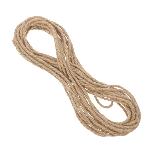 MUELODSIC Robustes Sisalseil für Katzenspielzeug DIY Kratzbaum Zubehör Naturfarben Vielseitig für Regalbretter und Katzenklimmstrukturen Langlebig für Mehrstufigen Katzenbaum mit Verstecken MUELODSIC Robustes Sisalseil für Katzenspielzeug DIY Kratzbaum Zubehör Naturfarben Vielseitig für Regalbretter und Katzenklimmstrukturen Langlebig für Mehrstufigen Katzenbaum mit Verstecken von MUELODSIC