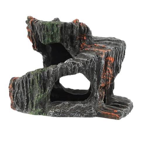 MUELODSIC Schildkrötenplattform Aquarium UV beständige Resin Sonnenbad Terrasse Dekorative Kletterrampe für Wasserschildkröten und Reptilien Sicher Umweltfreundlich Langlebig MUELODSIC Schildkrötenplattform Aquarium UV beständige Resin Sonnenbad Terrasse Dekorative Kletterrampe für Wasserschildkröten und Reptilien Sicher Umweltfreundlich Langlebig von MUELODSIC