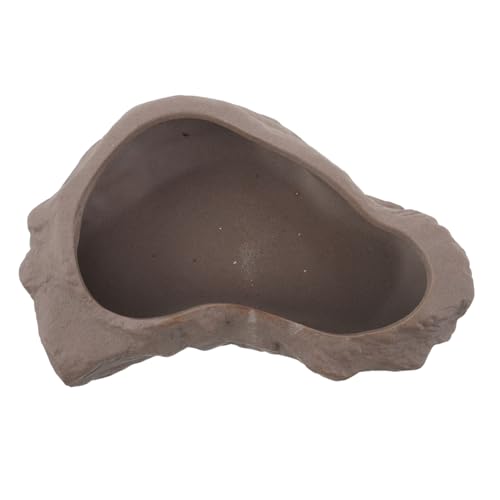 MUELODSIC Simulierte Steingefäß Blumentopf Aus Keramik Für Sukkulenten Und Bonsai Mit Abflussloch Dekorativer Indoor Pflanztopf Für Tischdekoration Und Gartenaccessoires von MUELODSIC