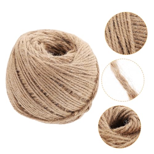 MUELODSIC Sisal Kratzbaumseil Natürliches Langlebiges DIY Katzenkratzseil Vielseitig Einsetzbar für Kratzbaum Dekoration und Möbel Reißfest Flexibel Zuschneidbar Zufällige von MUELODSIC