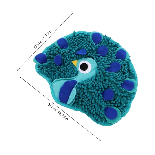 MUELODSIC Snuffle Mat für Hunde Interaktives Suchspiel Langsames Fressen Mental Stimulierendes Training Puzzle-futtermatte für Schnüffelnde Hunde Fördert Natürliche Futtersuchaktivität MUELODSIC Snuffle Mat für Hunde Interaktives Suchspiel Langsames Fressen Mental Stimulierendes Training Puzzle-futtermatte für Schnüffelnde Hunde Fördert Natürliche Futtersuchaktivität von MUELODSIC