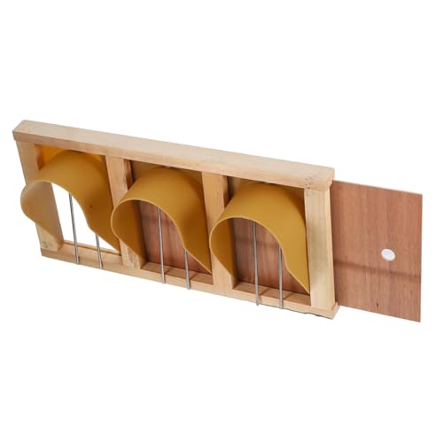 MUELODSIC Taubentür Ersatz Holz Vogelkäfig Tür Robust Elegant Europäischer Stil Einfache Installation Pigeon Cage Door Für Rennvögel Vogelzubehör von MUELODSIC