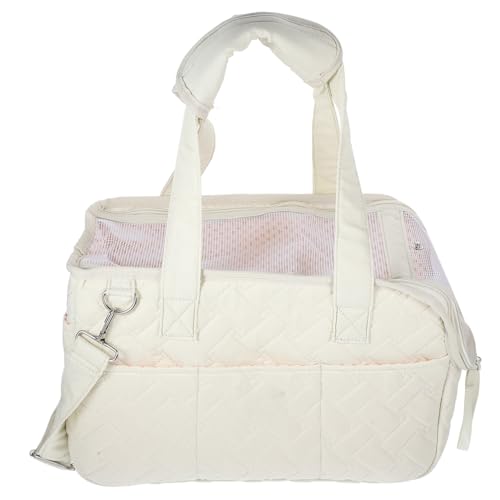 MUELODSIC Tragbare Haustier Tragetasche aus Stabilem Material mit Schultergurt Atmungsaktiv für Kleine Hunde und Katzen Beim Outdoor Reisen und Camping MUELODSIC Tragbare Haustier Tragetasche aus Stabilem Material mit Schultergurt Atmungsaktiv für Kleine Hunde und Katzen Beim Outdoor Reisen und Camping von MUELODSIC