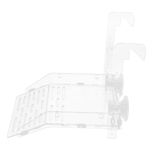 MUELODSIC Turtle Basking Platform mit Saugnapf Verstellbar rutschfeste Schildkrötenkletterrampe Langlebig und Leicht Geeignet für Terrarien und Schildkrötenaußengehege Multifunktional und von MUELODSIC