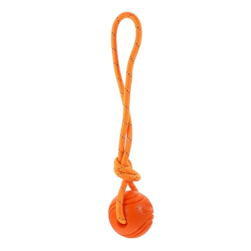 MUELODSIC Verschleißfestes Hundespielzeug Kauspielzeug aus Robustem Material Tragbarer Beißball für Welpen und Katzen Fördert Aktivität und Geistige Fitness für Drinnen und Draußen MUELODSIC Verschleißfestes Hundespielzeug Kauspielzeug aus Robustem Material Tragbarer Beißball für Welpen und Katzen Fördert Aktivität und Geistige Fitness für Drinnen und Draußen von MUELODSIC