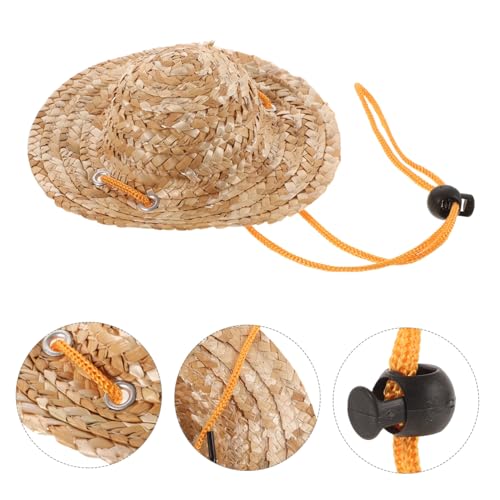 MUELODSIC Verstellbarer Sombrero Sonnenhut für Kleine Hunde und Katzen Elastischer Kinnriemen Atmungsaktiv Leichter Gartenhut Schützt vor Grellem Sonnenlicht für Sommer und Strand MUELODSIC Verstellbarer Sombrero Sonnenhut für Kleine Hunde und Katzen Elastischer Kinnriemen Atmungsaktiv Leichter Gartenhut Schützt vor Grellem Sonnenlicht für Sommer und Strand von MUELODSIC