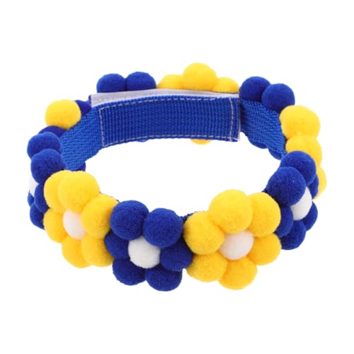 MUELODSIC Verstellbares Haustier Halsband mit Künstlicher Blume Leichtes Katzenhalsband Komfortabel und Sicher für Kleine und Mittelgroße Haustiere Modisches Design für Alltag und Festtage MUELODSIC Verstellbares Haustier Halsband mit Künstlicher Blume Leichtes Katzenhalsband Komfortabel und Sicher für Kleine und Mittelgroße Haustiere Modisches Design für Alltag und Festtage von MUELODSIC