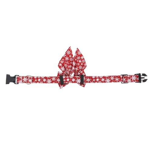 MUELODSIC Verstellbares Katzenhalsband mit Sicherheitsverschluss und Abnehmbarem Großen Schleifen Design Leichtes Haustier für und Hunde Festliche Weihnachtsdekoration Geeignet für MUELODSIC Verstellbares Katzenhalsband mit Sicherheitsverschluss und Abnehmbarem Großen Schleifen Design Leichtes Haustier für und Hunde Festliche Weihnachtsdekoration Geeignet für von MUELODSIC