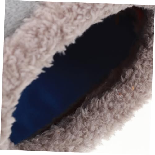 MUELODSIC Warmer Mini Hamster Nest aus Langlebigem Material Gemütliches Kleintierbett für Meerschweinchen und Zwerghamster Sicheres Haustierversteck für Winter als Bequemes Nest für Ruhigen von MUELODSIC