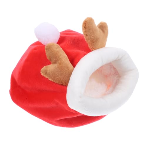 MUELODSIC Warmes Chinchilla Versteck Winterbett Große Kuschelhöhle für Hamster Meerschweinchen Kleintiere Weiches Nest für Sicheren Schlaf und Gemütliche Ruhe MUELODSIC Warmes Chinchilla Versteck Winterbett Große Kuschelhöhle für Hamster Meerschweinchen Kleintiere Weiches Nest für Sicheren Schlaf und Gemütliche Ruhe von MUELODSIC