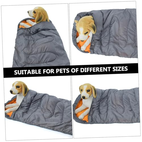 MUELODSIC Wasserdichter Faltbarer Hundeschlafsack mit Polar Fleece Innen Warmes Komfortables Outdoor und Reise Hundebett für Kleine und Große Hunde Leicht zu Reinigen und Tragbar MUELODSIC Wasserdichter Faltbarer Hundeschlafsack mit Polar Fleece Innen Warmes Komfortables Outdoor und Reise Hundebett für Kleine und Große Hunde Leicht zu Reinigen und Tragbar von MUELODSIC