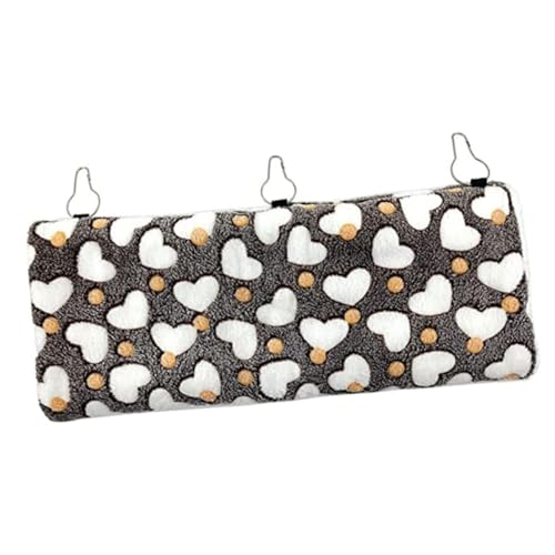 MUELODSIC Weiche Warme Hängematte für Kleintiere Komfortables Nest und Schlafplatz für Meerschweinchen Hamster Chinchillas und Andere Nager Sicheres Langlebiges Material für Winter und MUELODSIC Weiche Warme Hängematte für Kleintiere Komfortables Nest und Schlafplatz für Meerschweinchen Hamster Chinchillas und Andere Nager Sicheres Langlebiges Material für Winter und von MUELODSIC