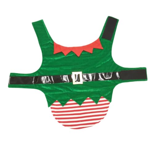 MUELODSIC Weihnachtliches Hundekostüm Elf Outfit Grün Festliches Cosplay Atmungsaktiv Bequem Für und Party MUELODSIC Weihnachtliches Hundekostüm Elf Outfit Grün Festliches Cosplay Atmungsaktiv Bequem Für und Party von MUELODSIC