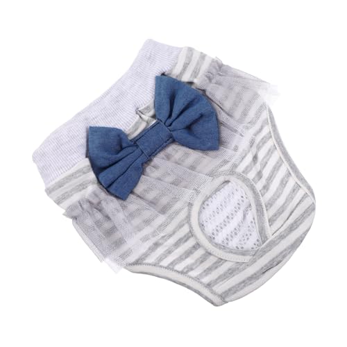 MUELODSIC Wiederverwendbare Hundewindelhose Sanitäre Höschen für Weibliche Haustiere Atmungsaktiv Weichgewebe mit Schmetterlingsdekor XL für Mittlere Hunde während Läufigkeit und MUELODSIC Wiederverwendbare Hundewindelhose Sanitäre Höschen für Weibliche Haustiere Atmungsaktiv Weichgewebe mit Schmetterlingsdekor XL für Mittlere Hunde während Läufigkeit und von MUELODSIC