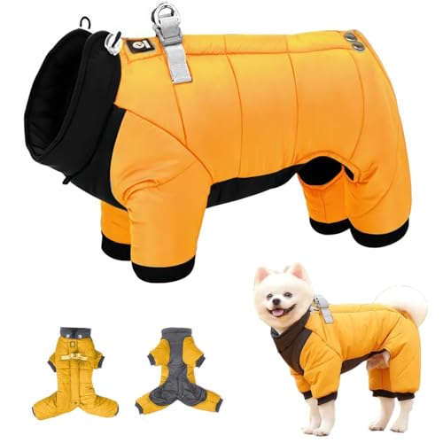 Hundemäntel, wasserdicht, Gelb, Größe S, hält Ihr Haustier trocken und bequem, ideal für kleine Hunde, Dackel und Welpen Hundemäntel, wasserdicht, Gelb, Größe S, hält Ihr Haustier trocken und bequem, ideal für kleine Hunde, Dackel und Welpen von MUJGAN