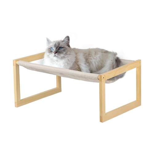 MUL-BOUTIQUE Katzenbett aus Holz, großes Katzensofa, 50 x 40 x 25 cm, abnehmbar, waschbar, weich und bequem MUL-BOUTIQUE Katzenbett aus Holz, großes Katzensofa, 50 x 40 x 25 cm, abnehmbar, waschbar, weich und bequem von MUL-BOUTIQUE