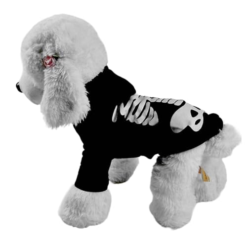 MULAIDI Hunde Frühlings Kapuzenpullover Halloween Thema Für Drinnen Und Draußen Sweatshirt Outfit Zum Wandern Hundepullover Für Spaziergänge Camping Hundepullover MULAIDI Hunde Frühlings Kapuzenpullover Halloween Thema Für Drinnen Und Draußen Sweatshirt Outfit Zum Wandern Hundepullover Für Spaziergänge Camping Hundepullover von MULAIDI