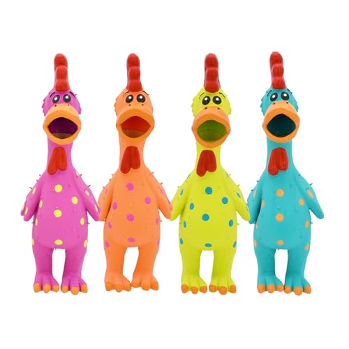 MULTIPET 's Globken Huhn-Hundespielzeug, Latex, gepunktet, 1 Stück MULTIPET 's Globken Huhn-Hundespielzeug, Latex, gepunktet, 1 Stück von Multi Pet
