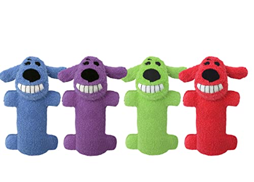 MULTIPET International Original Loofa Dog Mini 6 Hundespielzeug (sortierte Farben) von MULTIPET