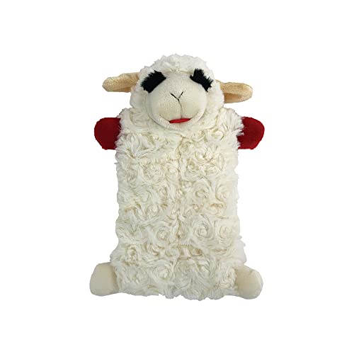 MULTIPET Lamb Chop Plush Dog Squeak Toy Small with Multiple Squeakers von Multipet