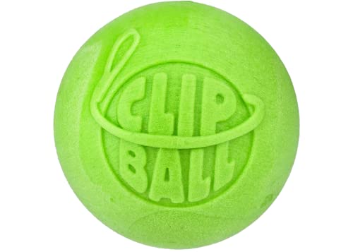 Multipet Ball zum Anklippen für Hundeleine, 6,3 cm (verschiedene Farben, 1 Packung) von Multi Pet