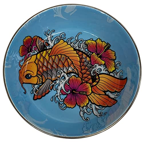 Multipet International Komodo Reptilienschale mit Koi-Design, Medium, mehrfarbig von MULTIPET