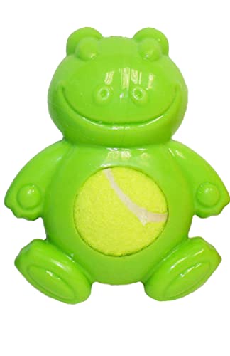 Multipet Tennis Tummy Hundespielzeug, 10,2 cm, verschiedene Farben, 1 Stück von MULTIPET