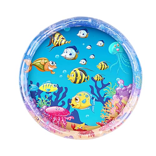 Sensorische Wasser Spielmatte Wasserspielmatte Katze Sommer Wassersensorische Spielmatte Katzen-Wasser-Spielmatte Verdickte Wassermatte Für Katzen Hund , Interaktives Katzenspielzeug (F1-A, One Size) Sensorische Wasser Spielmatte Wasserspielmatte Katze Sommer Wassersensorische Spielmatte Katzen-Wasser-Spielmatte Verdickte Wassermatte Für Katzen Hund , Interaktives Katzenspielzeug (F1-A, One Size) von MUMEOMU