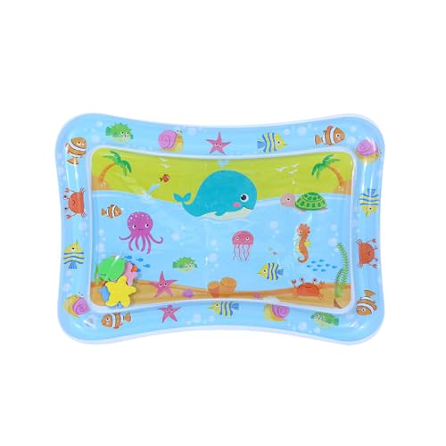 Sensorische Wasser Spielmatte Wasserspielmatte Katze Sommer Wassersensorische Spielmatte Katzen-Wasser-Spielmatte Verdickte Wassermatte Für Katzen Hund , Interaktives Katzenspielzeug (F1-G, One Size) Sensorische Wasser Spielmatte Wasserspielmatte Katze Sommer Wassersensorische Spielmatte Katzen-Wasser-Spielmatte Verdickte Wassermatte Für Katzen Hund , Interaktives Katzenspielzeug (F1-G, One Size) von MUMEOMU