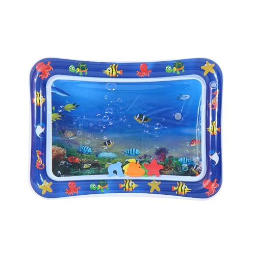 Sensorische Wasser Spielmatte Wasserspielmatte Katze Sommer Wassersensorische Spielmatte Katzen-Wasser-Spielmatte Verdickte Wassermatte Für Katzen Hund , Interaktives Katzenspielzeug (F1-I, One Size) Sensorische Wasser Spielmatte Wasserspielmatte Katze Sommer Wassersensorische Spielmatte Katzen-Wasser-Spielmatte Verdickte Wassermatte Für Katzen Hund , Interaktives Katzenspielzeug (F1-I, One Size) von MUMEOMU