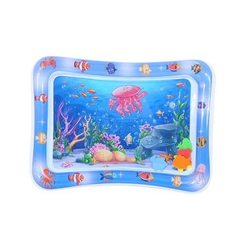 Sensorische Wasser Spielmatte Wasserspielmatte Katze Sommer Wassersensorische Spielmatte Katzen-Wasser-Spielmatte Verdickte Wassermatte Für Katzen Hund , Interaktives Katzenspielzeug (F1-K, One Size) Sensorische Wasser Spielmatte Wasserspielmatte Katze Sommer Wassersensorische Spielmatte Katzen-Wasser-Spielmatte Verdickte Wassermatte Für Katzen Hund , Interaktives Katzenspielzeug (F1-K, One Size) von MUMEOMU