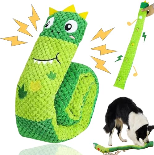 Hundespielzeug für aggressive Kauer, quietschendes Kauspielzeug zum Zahnen und Langeweile, Hundespielzeug für kleine, mittelgroße Rassen, interaktiv, um sie zu beschäftigen Hundespielzeug für aggressive Kauer, quietschendes Kauspielzeug zum Zahnen und Langeweile, Hundespielzeug für kleine, mittelgroße Rassen, interaktiv, um sie zu beschäftigen von MUMQAQ